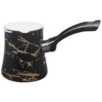 Kaffeebereiter Alina - Goldfarben/Schwarz, KONVENTIONELL, Metall (19/7.5cm) - Ondega