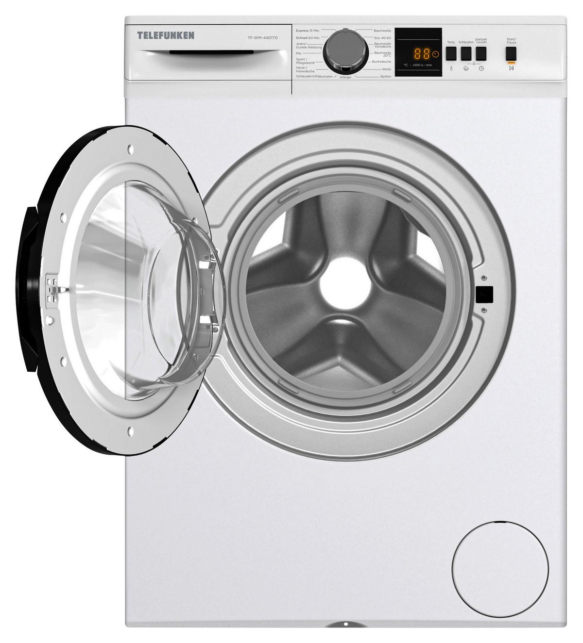 Waschmaschine Tfa-Wm-4401t0 - Weiß, Basics (60/85/49cm) - Telefunken