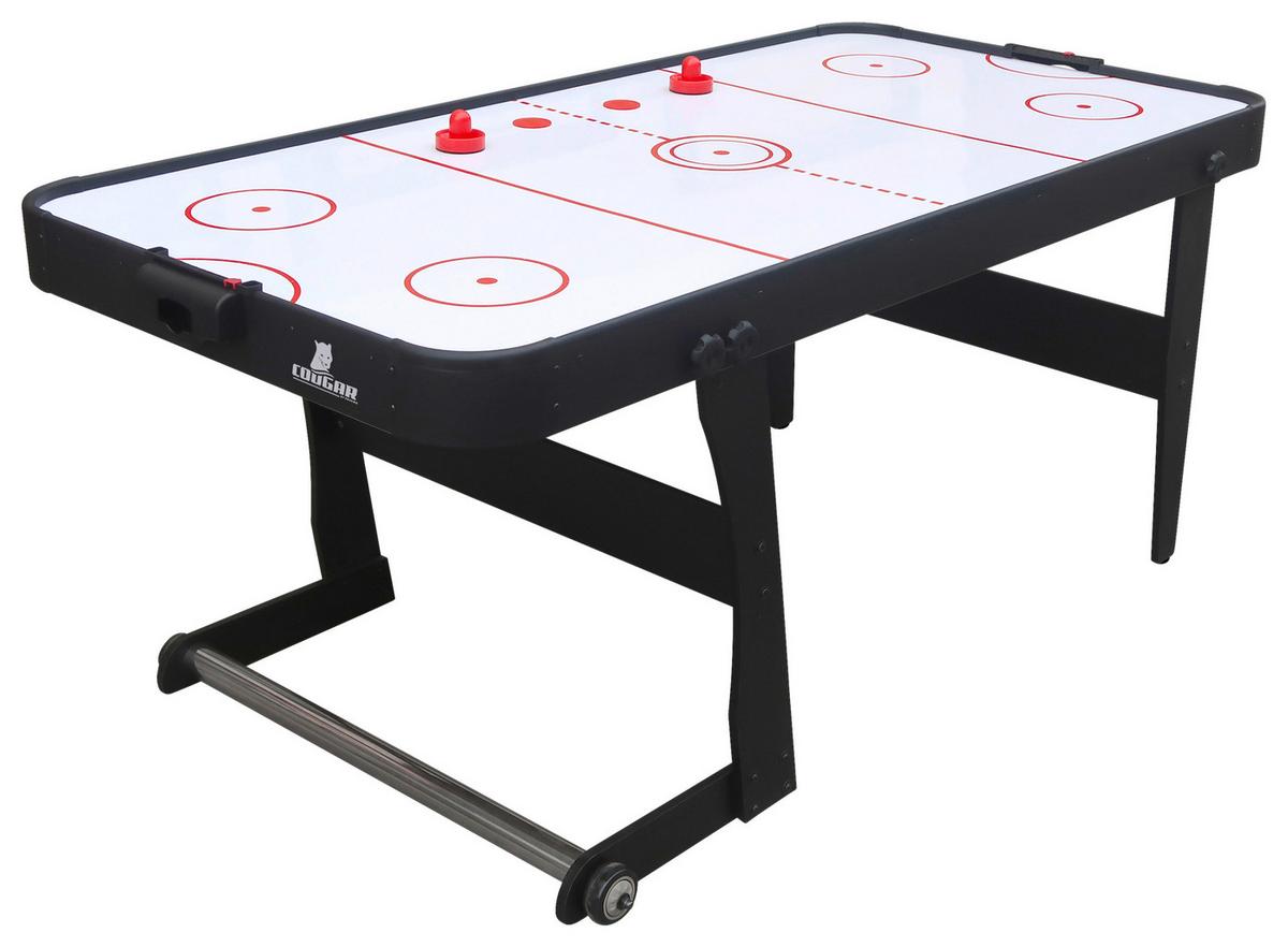 Tischeishockey C040.302.00 - Schwarz, KONVENTIONELL, Holz (91/78,7/183cm) - Ambia Garden