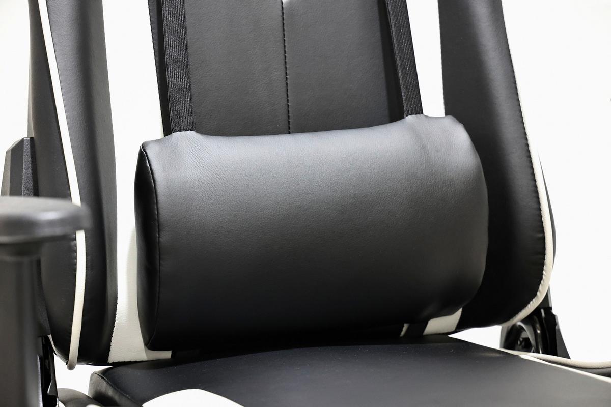 Otočná stolička ZIVA - čierna/biela, Modern, kov/textil (69,5/120-130/66cm) - Mömax