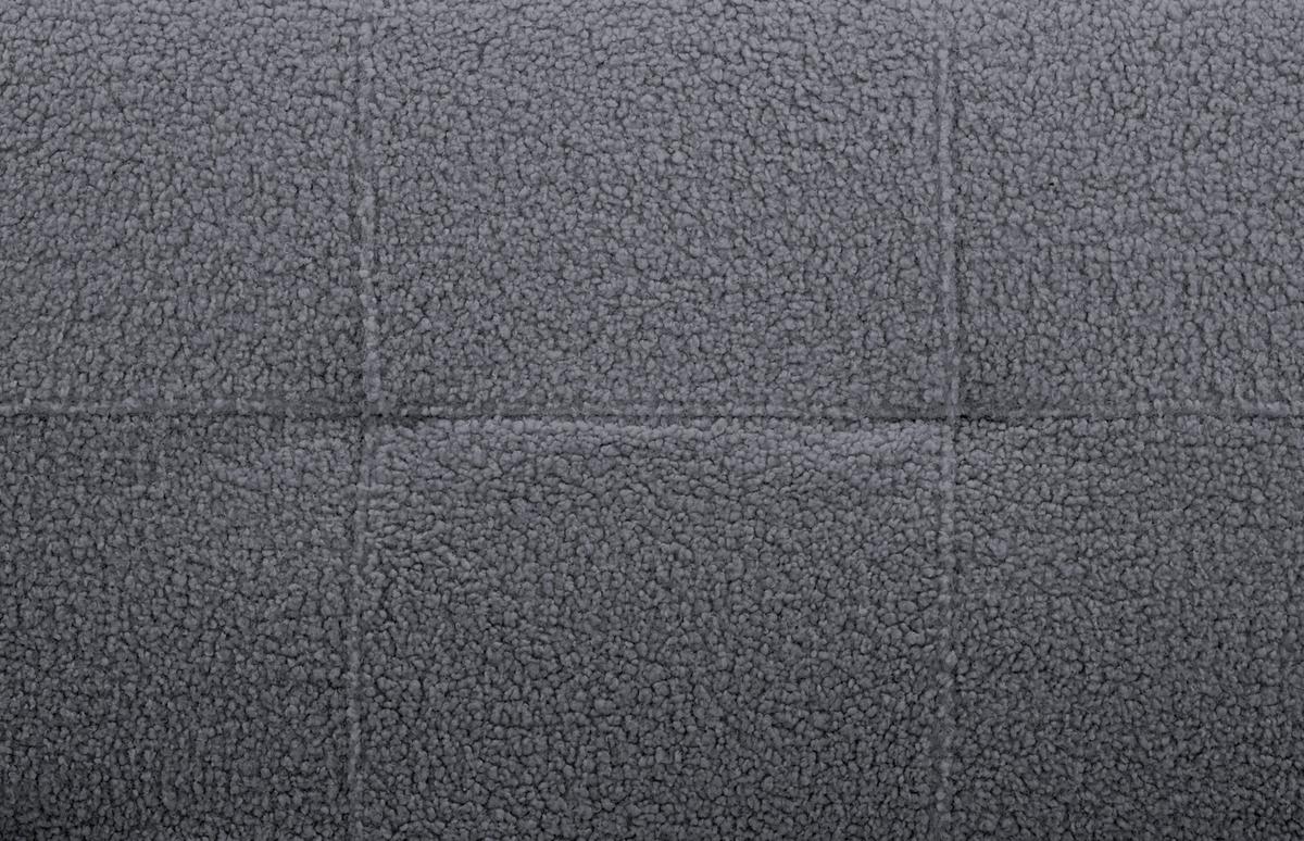 Schlafsofa Luc Grau 74x61,5x80 cm - Grau, MODERN, Textil (74/61,5/80cm) - MID.YOU
