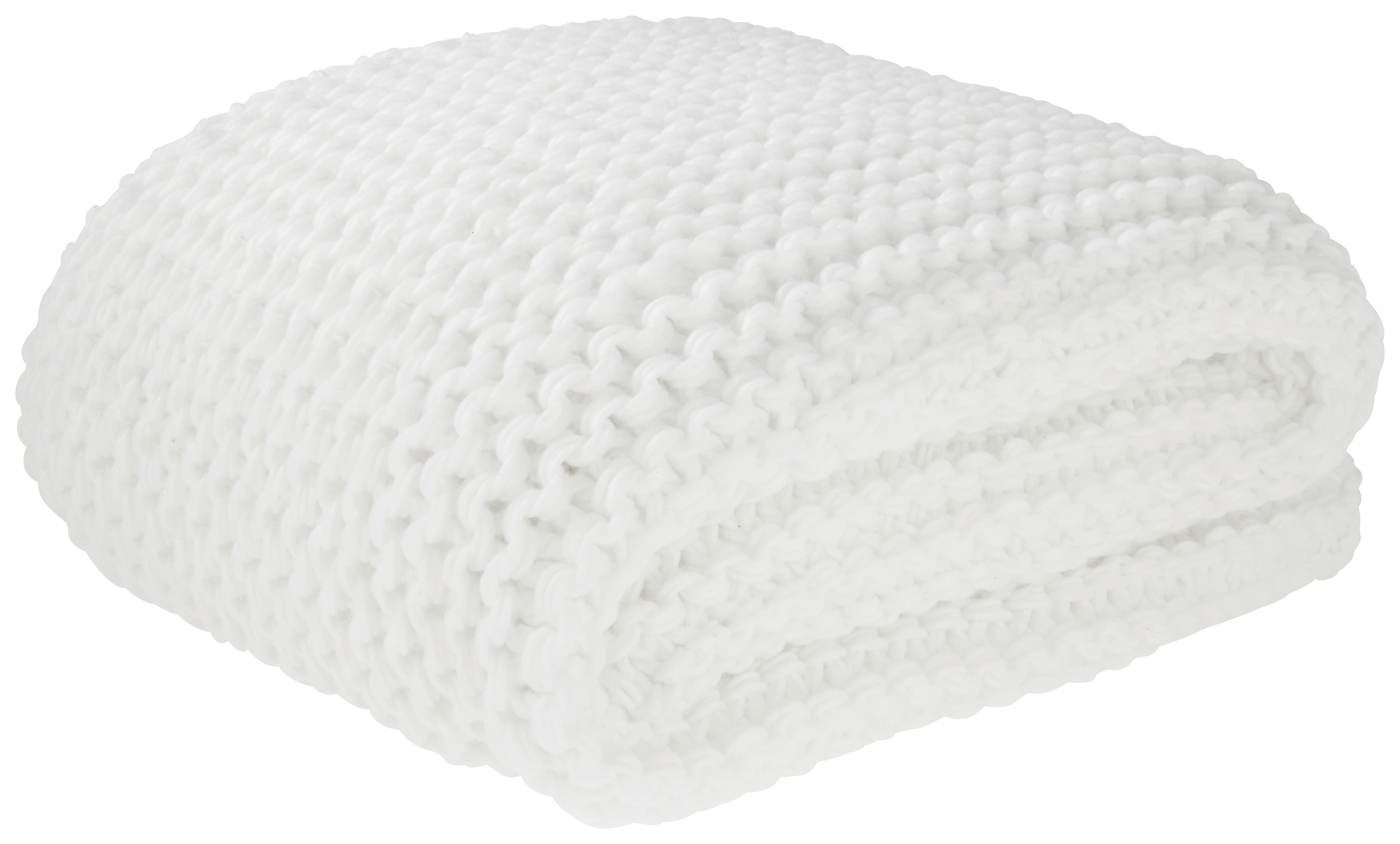 Měkká Deka Emily, 110/160cm, Bílá - bílá, Romantický / Rustikální, textil (110/160cm) - Premium Living