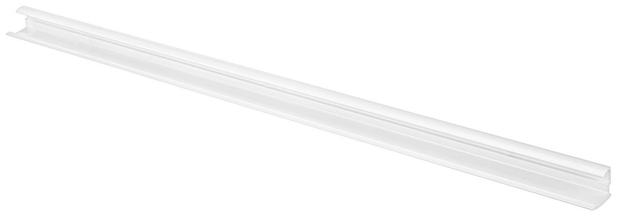 DRŽÁK NA STĚNU ALLUM - bílá, Moderní, kov (80/3,5/3,9cm)