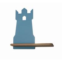 KINDERWANDLEUCHTE 21-84729 TOWER - Blau, Basics, Holz/Holzwerkstoff (27/12/28.5cm)