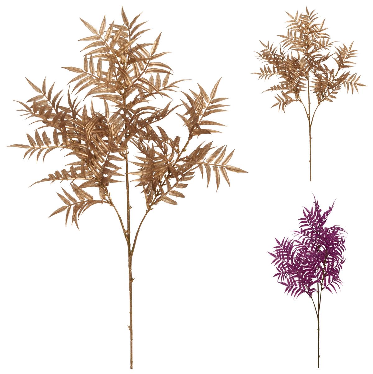 Umelá rastlina ALINA - lila/zlatá, Konventionell, plast (28/10/77cm) - Mömax