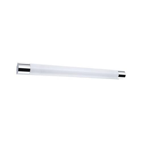 LED-Wandleuchte 1-Flammig Länglich Chromfarben/Weiß - Chromfarben/Weiß, Basics, Kunststoff/Metall (6,0cm) - Paulmann