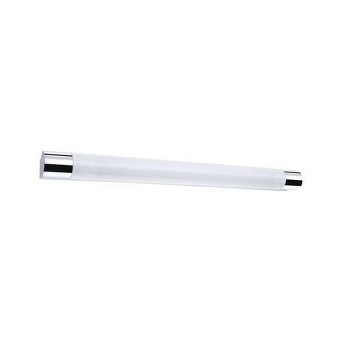 LED-Wandleuchte 1-Flammig Länglich Chromfarben/Weiß - Chromfarben/Weiß, Basics, Kunststoff/Metall (6,0cm) - Paulmann