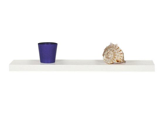 Nástenná Polica 50 Cm - biela, Moderný (50/4,4/24cm) Nástenná Polica 50 Cm - biela, Moderný (50/4,4/24cm)