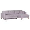 Ecksofa Rimini, Grau S: 271x165 cm - Buchefarben/Grau, Design, Textil (271/165cm) - MID.YOU
