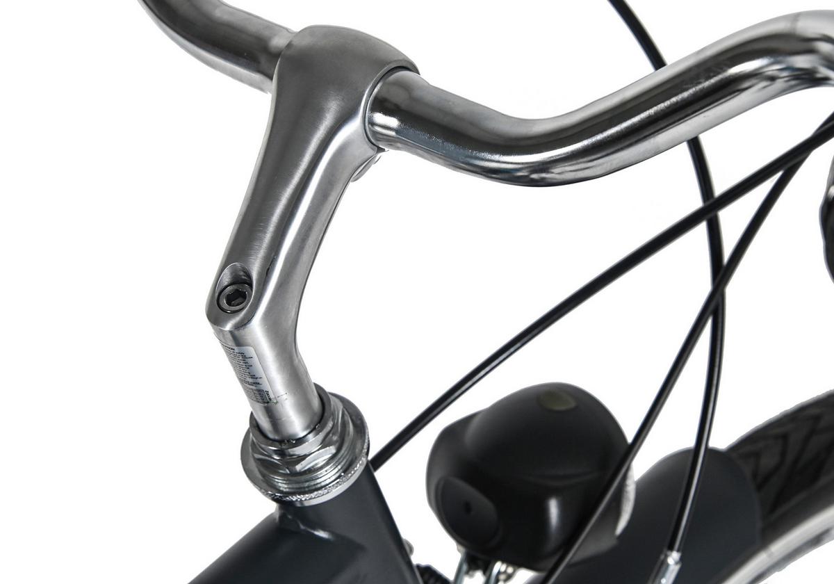 Trekkingrad Herren 28 Zoll - Anthrazit, Basics, Metall