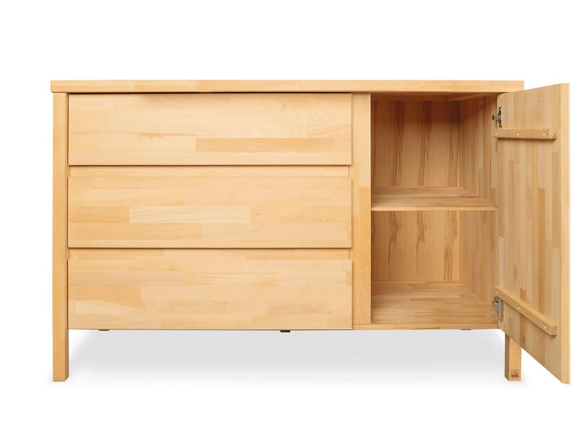 Babyzimmer 102101xg Enno - Buchefarben, Natur, Holz - Pinolino