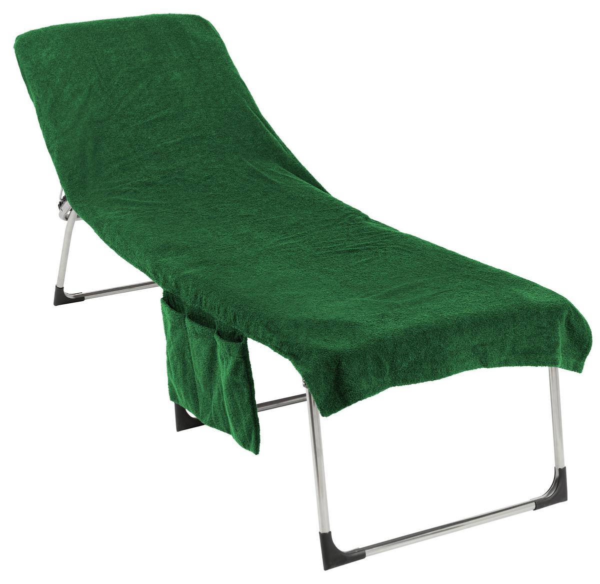 Liegenauflage Saskia - Grün, MODERN, Textil (70/200cm) - Luca Bessoni