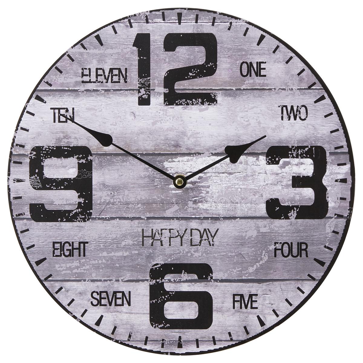 Falióra Alexandro - színes, Basics, faalapú anyag/fém (35cm) - Luca Bessoni