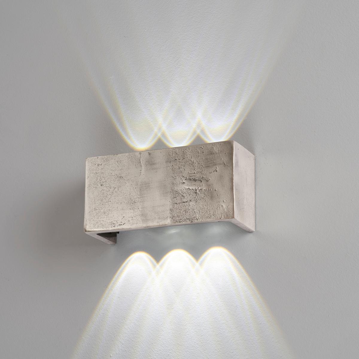 Led-wandleuchte 30578 Cog - Nickelfarben, Design, Metall (21/10/7cm) - Fischer & Honsel