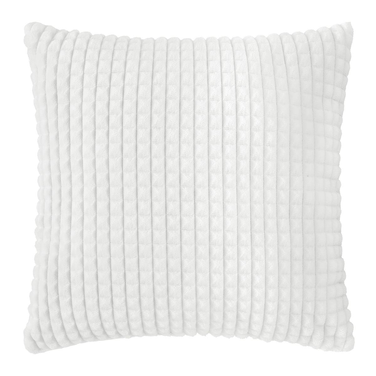 Dekoračný vankúš Mounti, 45/45cm, biela - biela, Modern, textil (45/45cm) - Modern Living