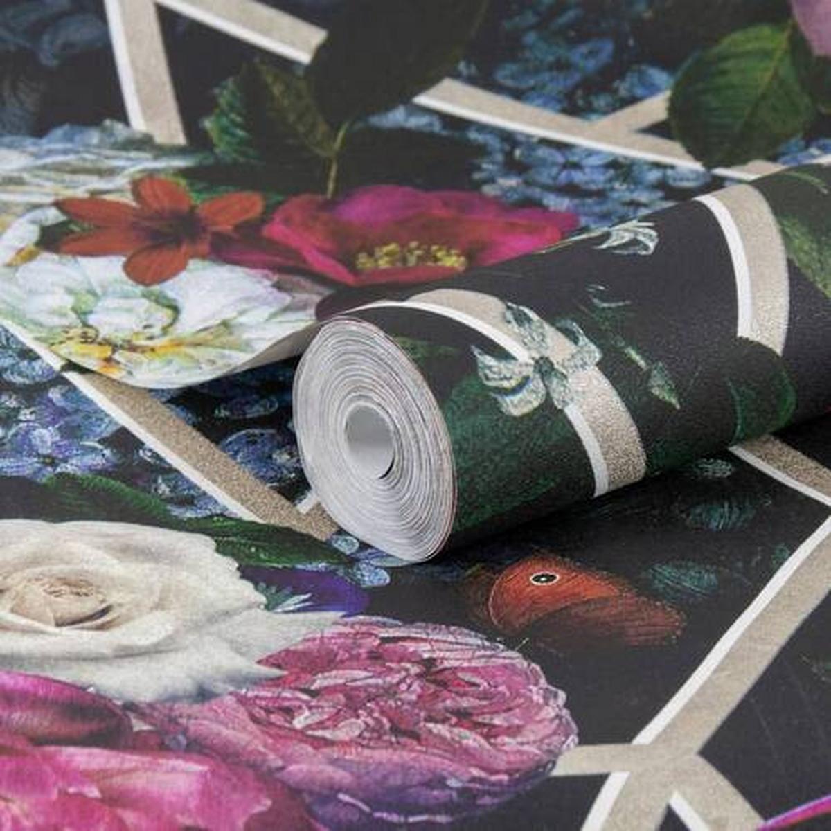 Vliestapete Imagine - Multicolor, Basics, Papier/Kunststoff (52/1000cm)