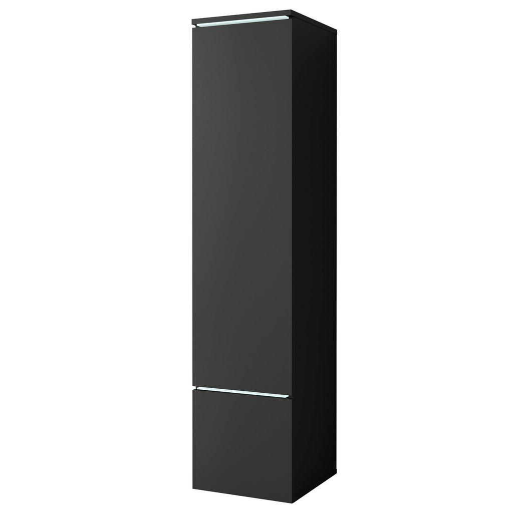 HOCHSCHRANK Vera Schwarz B: 30cm