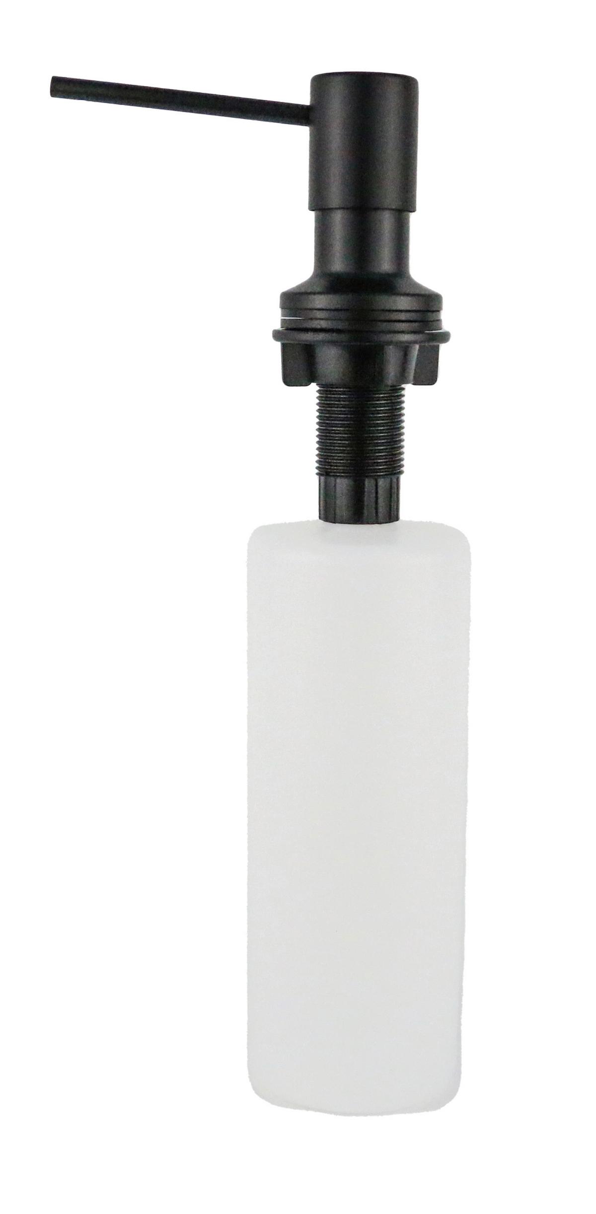 Seifenspender Caro Kunststoff Schwarz H: 9,4 cm - Kunststoff (9,4cm) - HKT