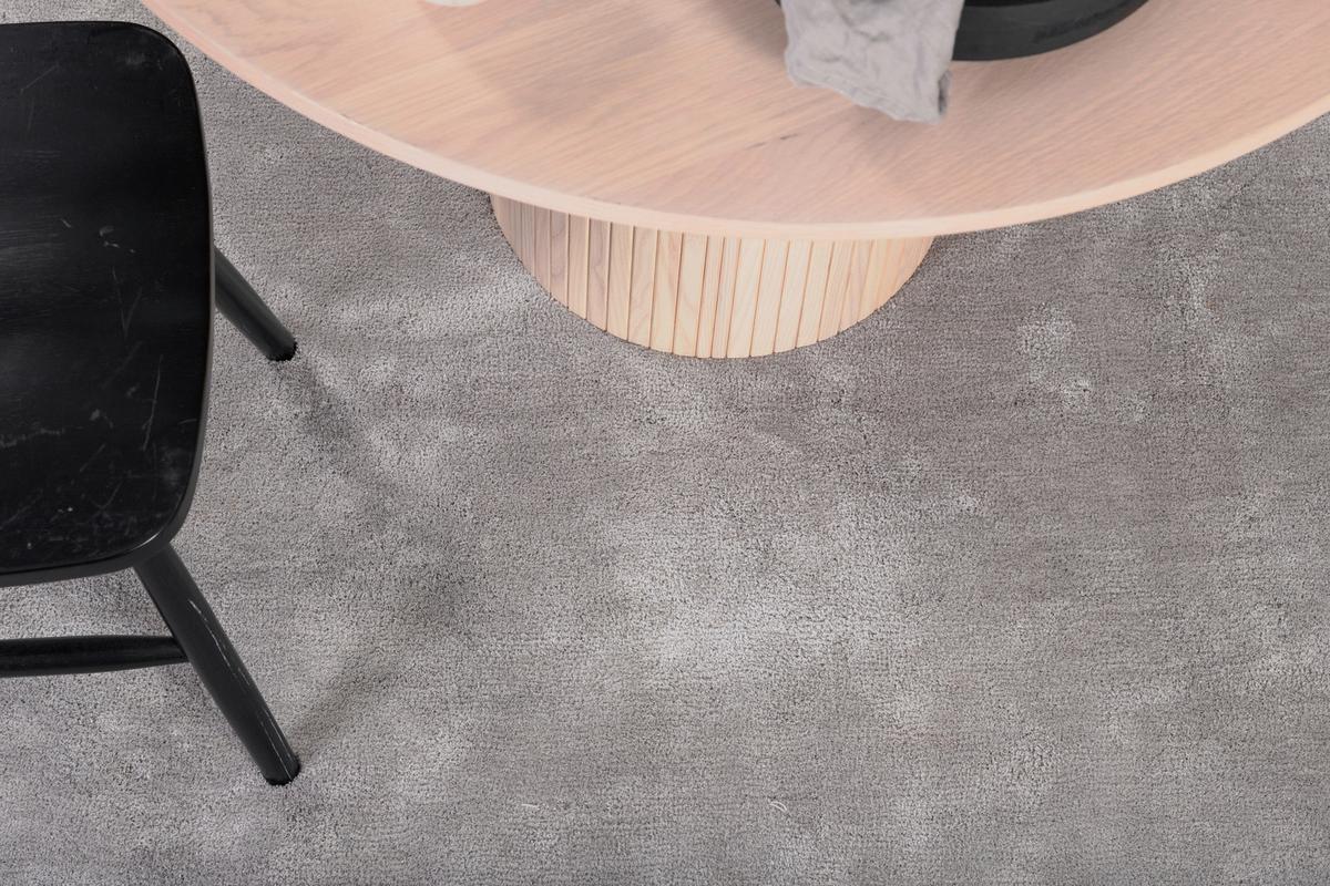 Hochflorteppich undra - Hellgrau, LIFESTYLE, Textil (170/240cm) - P & B