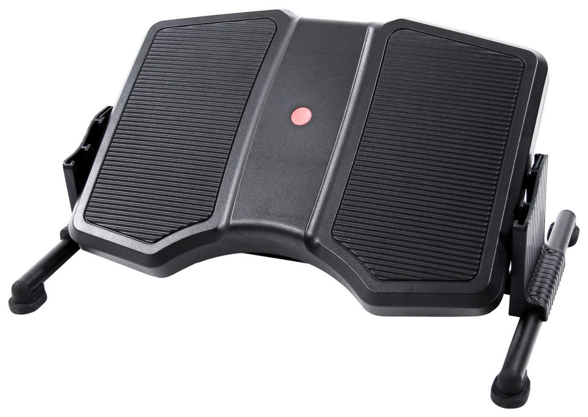 Fußstütze Podi Ii - Schwarz, Basics, Kunststoff/Metall (49/24/30cm) - MID.YOU