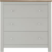 Kommode Emerald Creme/naturfarben B: 79 Cm - Creme/Naturfarben, Design, Holzwerkstoff/Metall (79/81/35cm) - MID.YOU
