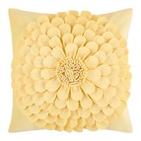 DEKORAČNÝ VANKÚŠ FLORA - žltá, Konventionell, textil (45/45cm) - Mömax