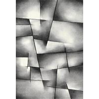 Webteppich Brilliance - Anthrazit, KONVENTIONELL, Textil (120/170cm)
