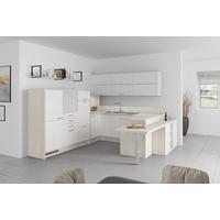 U-küche Lp4050 Weiß 298x294x255 Cm Mit Griffen - MODERN, Holzwerkstoff (298/294/255cm) - Impuls