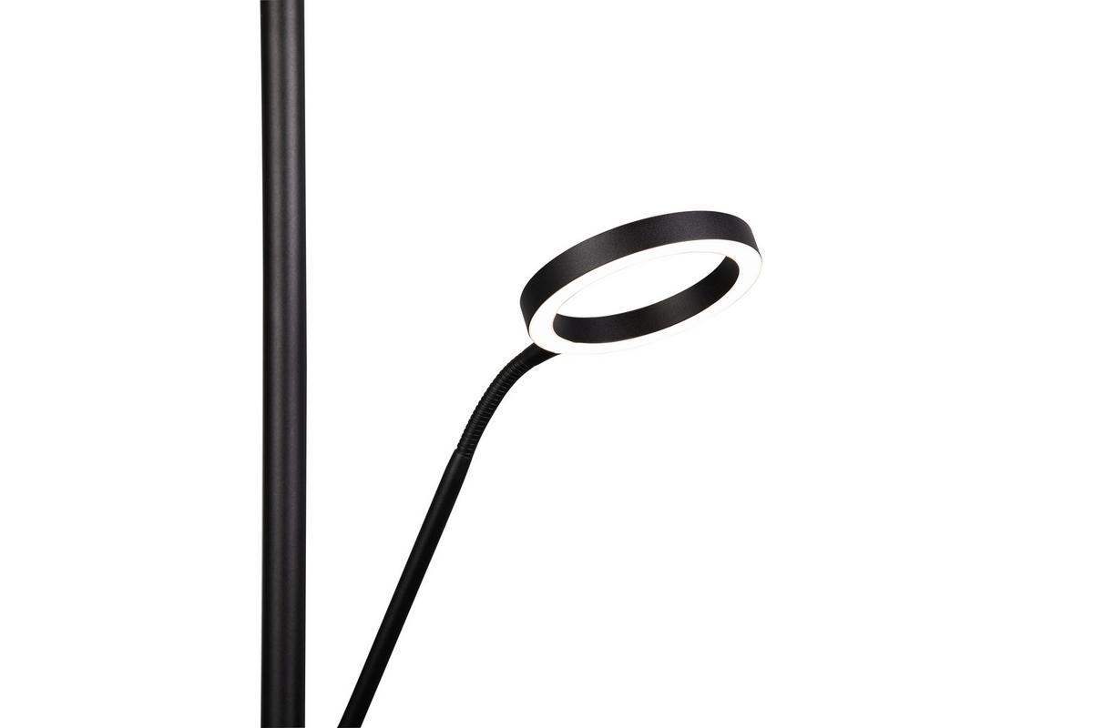 Led-stehleuchte 449510232 Willis - Schwarz, Design, Metall (40/180cm) - Trio Leuchten