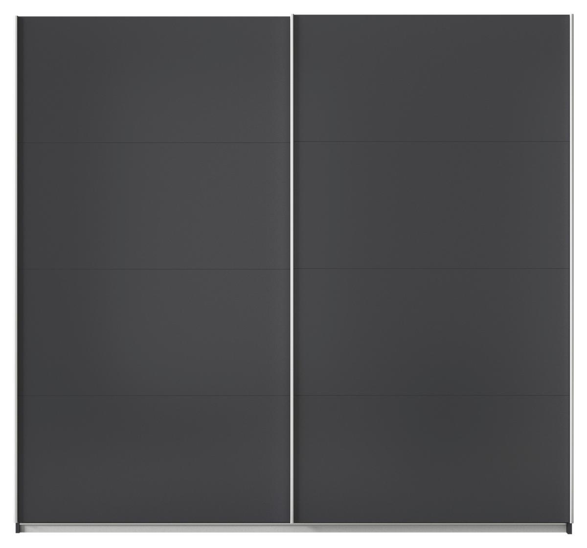 Tolóajtós Szekrény Feldkirch 225/210 Cm - antracit, Modern, faalapú anyag (225/210/62cm)
