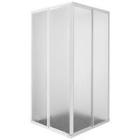 Sprchový kout bílé barvy - bílá, Moderní, plast (88/185/88cm)