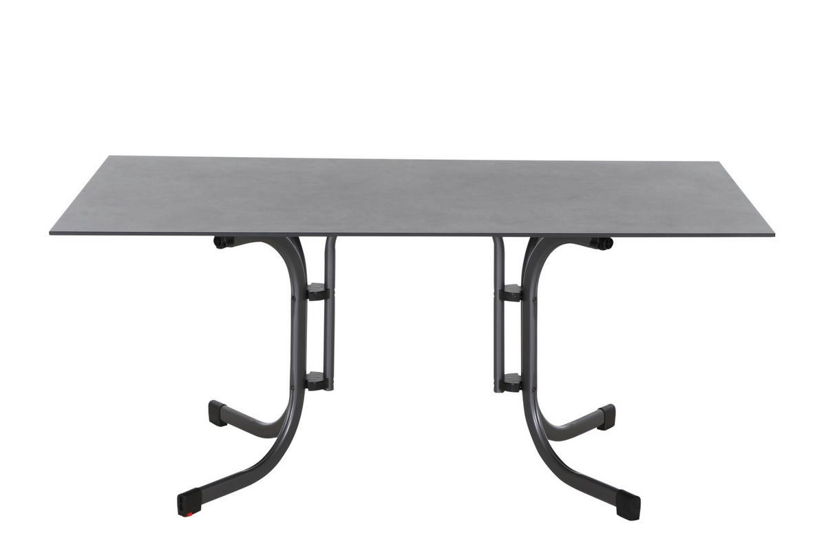 Gartengarnitur T20137 - Anthrazit, Basics, Holzwerkstoff/Kunststoff (57/80/56cm) - Siena Garden