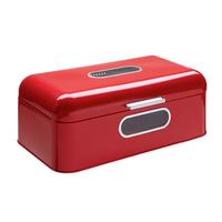 Brotkasten Echtwerk Retro - Rot, MODERN, Metall (42,5/23,8/17,0cm) - Echtwerk