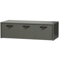 SITZBANK Stage Grün B: 120cm - Grün, Design, Holz (120/36/50cm) - Livetastic
