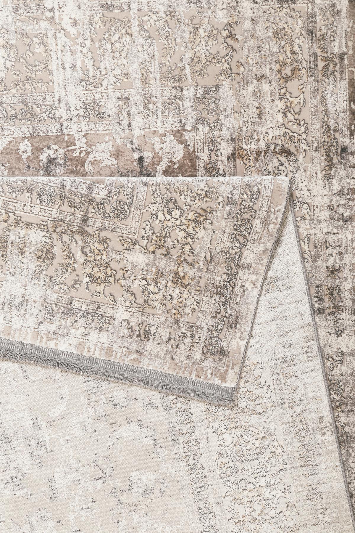 Vintage-Teppich Sandfarben, Beige - Sandfarben/Beige, Design, Textil (80/150cm) - WECON HOME