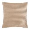 DEKORAČNÍ POLŠTÁŘ CONNI - šedavě hnědá, Moderní, textil (45/45cm) - Modern Living