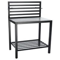 Outdoorküche Valerian - Anthrazit, MODERN, Metall (90/127/60cm) - Beldano