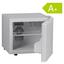Minikühlschrank Sph8.001 Weiß - Weiß, Basics, Metall (39/34/42cm) - Carryhome Minikühlschrank Sph8.001 Weiß - Weiß, Basics, Metall (39/34/42cm) - Carryhome