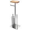 WC-Bürstengarnitur Pisa 1 B992495 - Chromfarben, KONVENTIONELL, Kunststoff/Metall (25/72,5/20cm) - Ondega