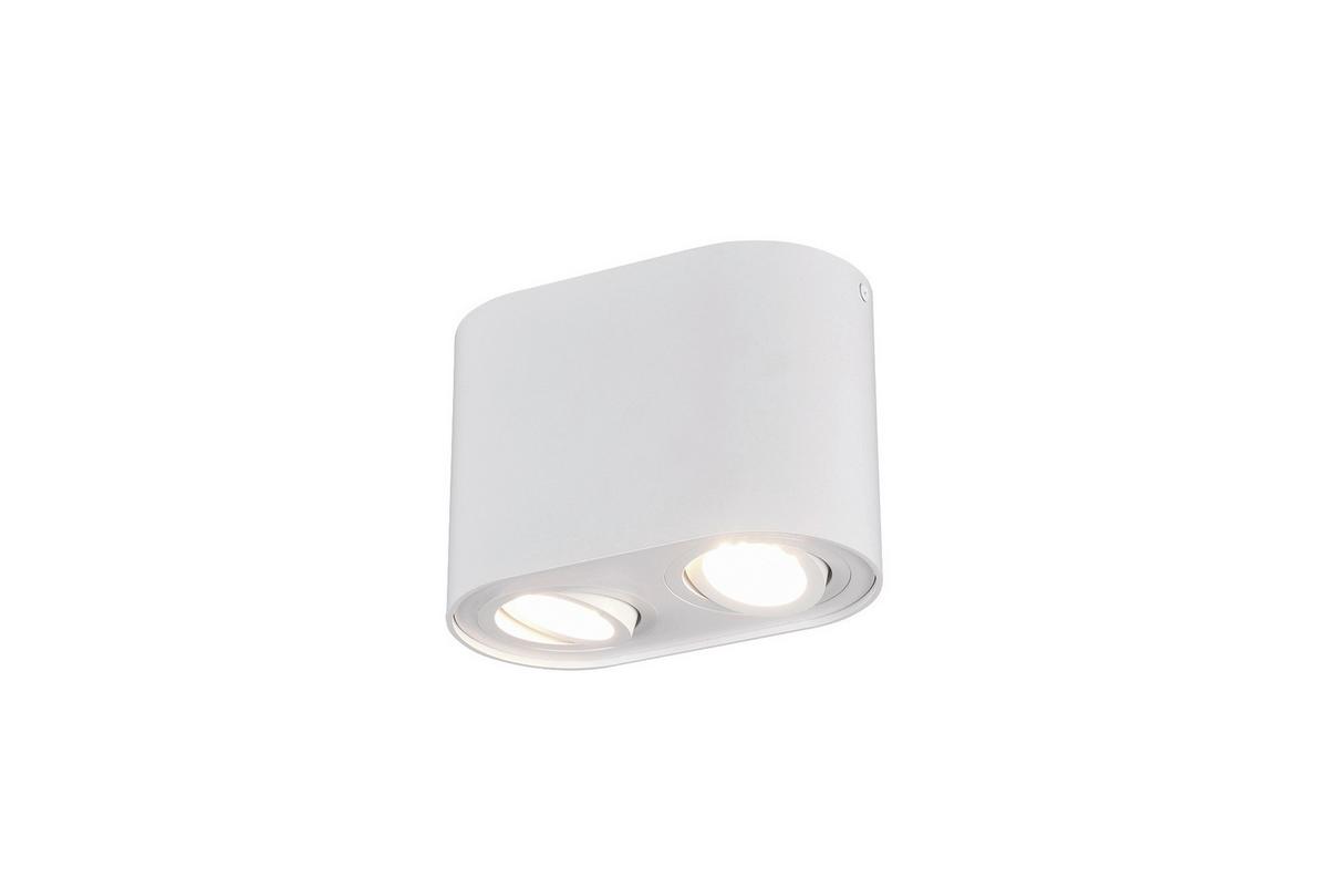 Aufbauleuchte Cookie B: 17,8 cm Weiß Max. 35 W - Design (17,8/12,5/9,6cm) - Trio Leuchten