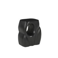 Beistelltisch Schwarz B: 36 cm - Schwarz, Design, Holz (36/26/41cm) - MID.YOU