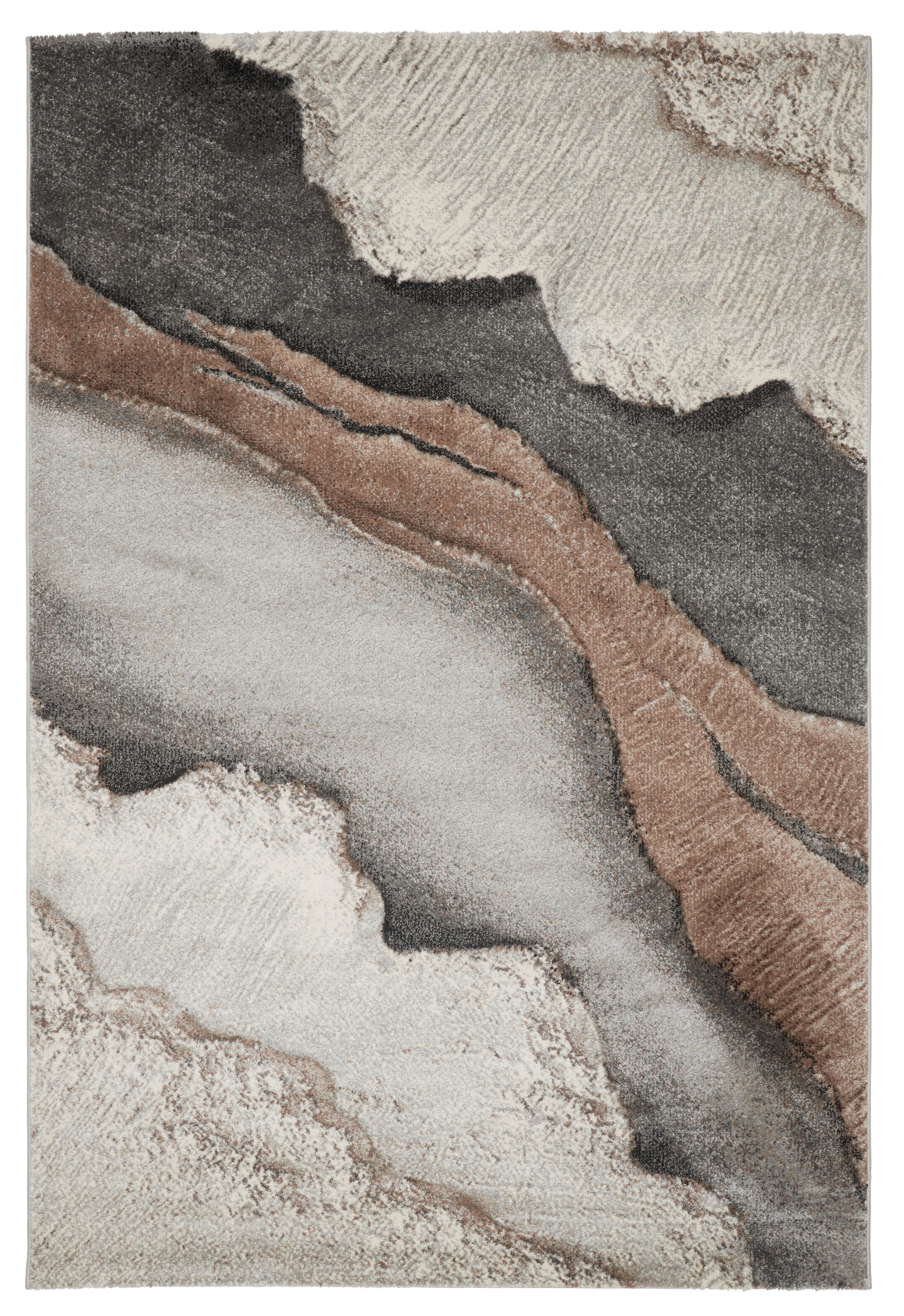 Bond 2 120/170cm, šedá - šedá, Moderní, textil (120/170cm) - Modern Living