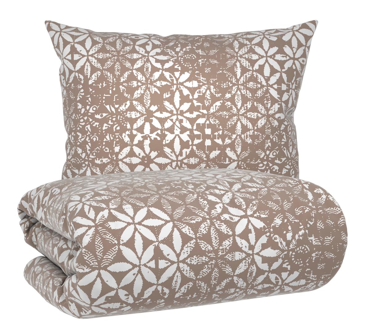 POSTEĽNÁ BIELIZEŇ DANIELA - taupe, Konventionell, textil (140/200cm) - Mömax