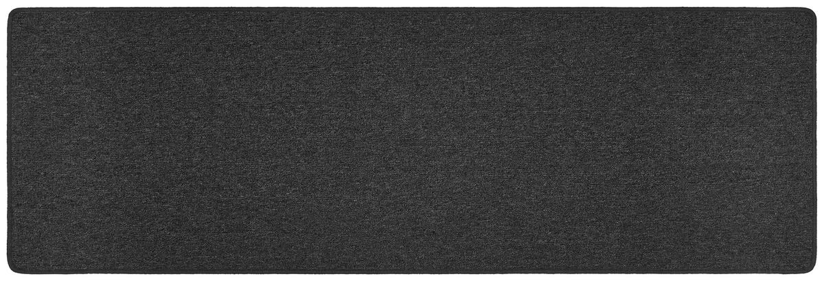 Teppich Läufer Anthrazit John 66x200 Cm - Anthrazit, Basics, Kunststoff (66/200cm) - Ondega