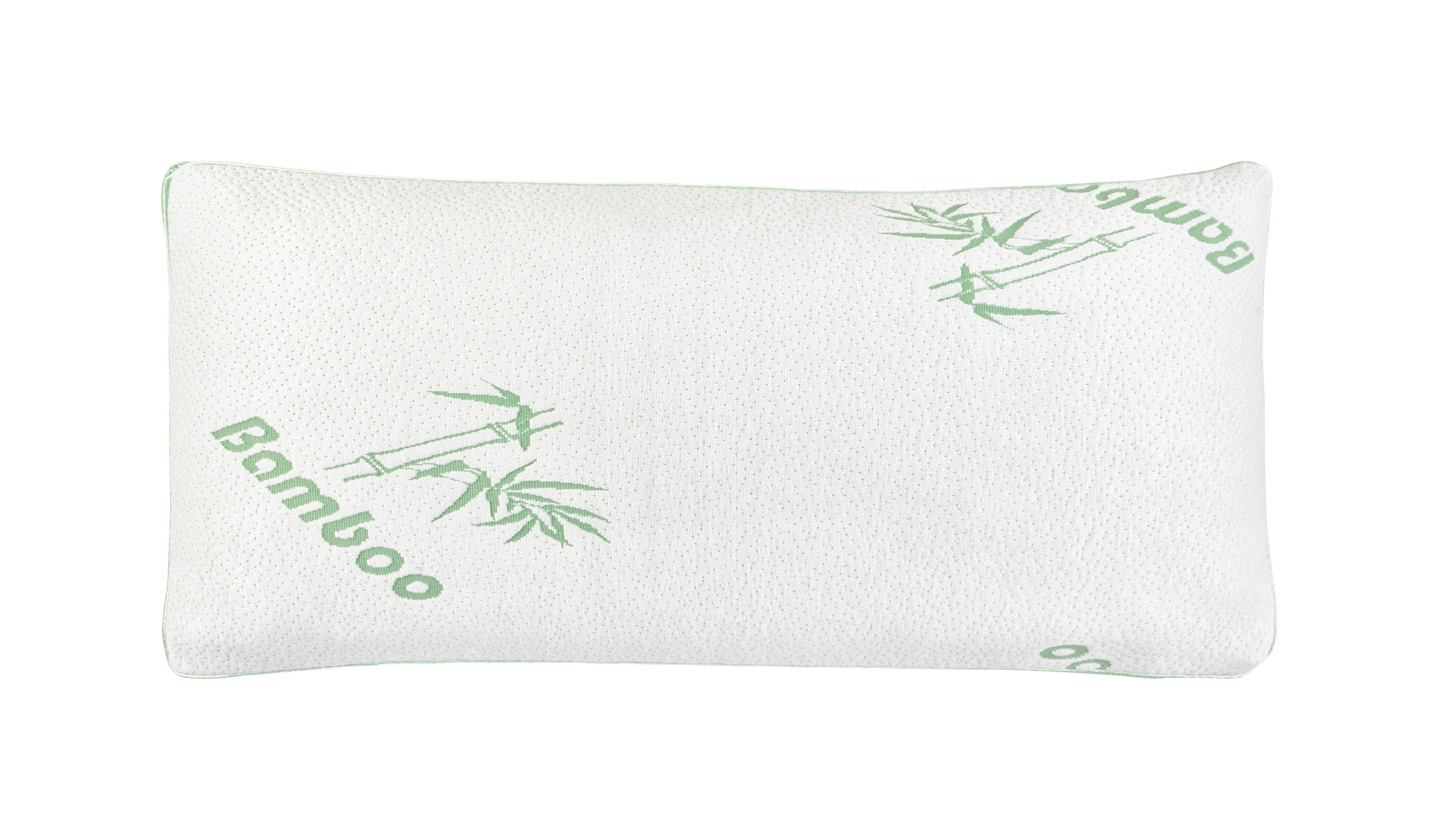 Nackenstützkissen Bamboo Neu Ca. 78x38cm - bílá, Moderní, textil (78/38/3cm) - Nadana