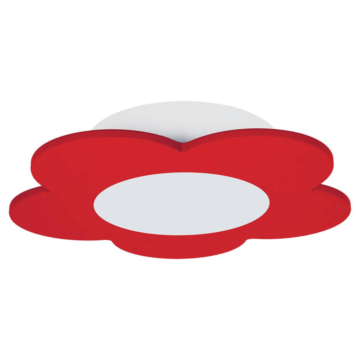 Kinderdeckenleuchte 2044124 Fiore - Rot, Basics, Holzwerkstoff/Kunststoff (33/20cm)