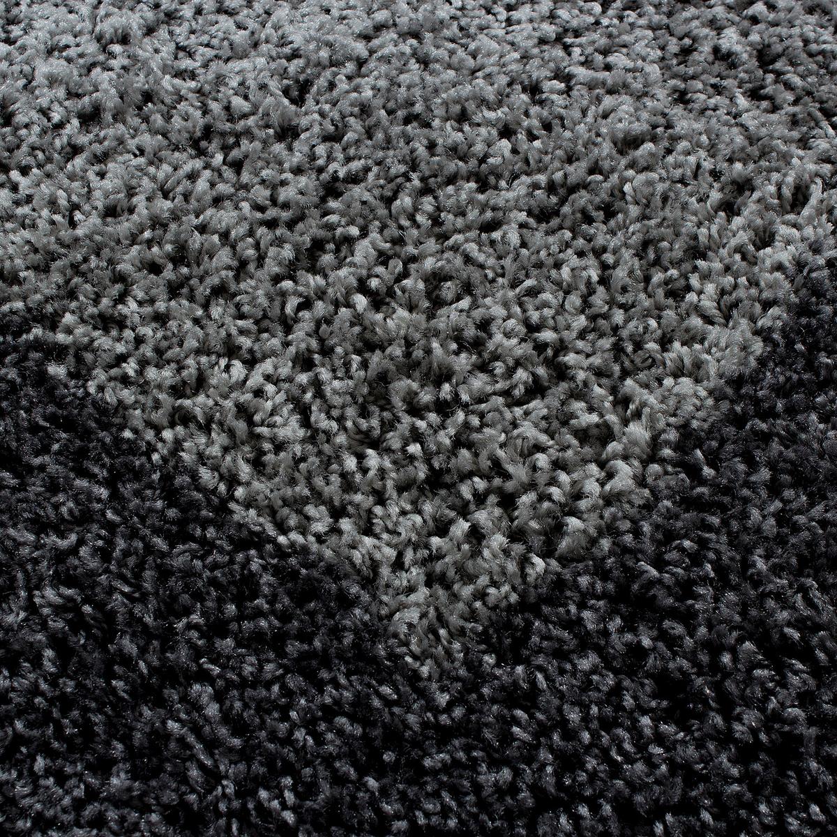 Hochflor Teppich Grau Life 300x400 cm - Grau, KONVENTIONELL, Textil (300/400cm) - Novel