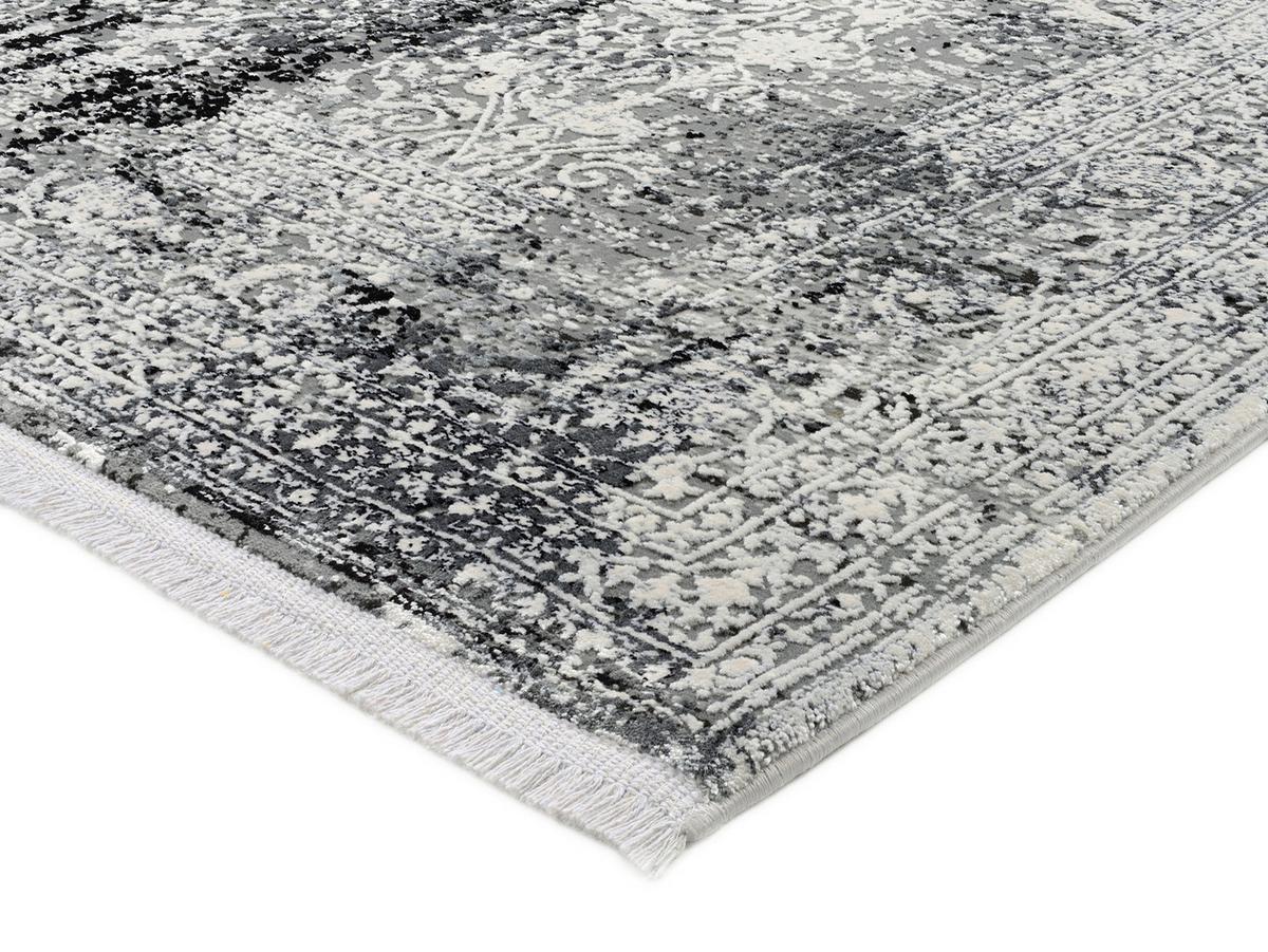 Webteppich Avignon - Dunkelgrau, Design, Textil (120/180cm) - Dieter Knoll