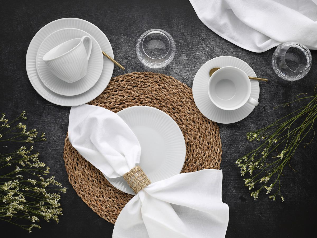 Kaffeeservice Valencia 18--Teilig., Weiß - Weiß, Design, Keramik - Creatable