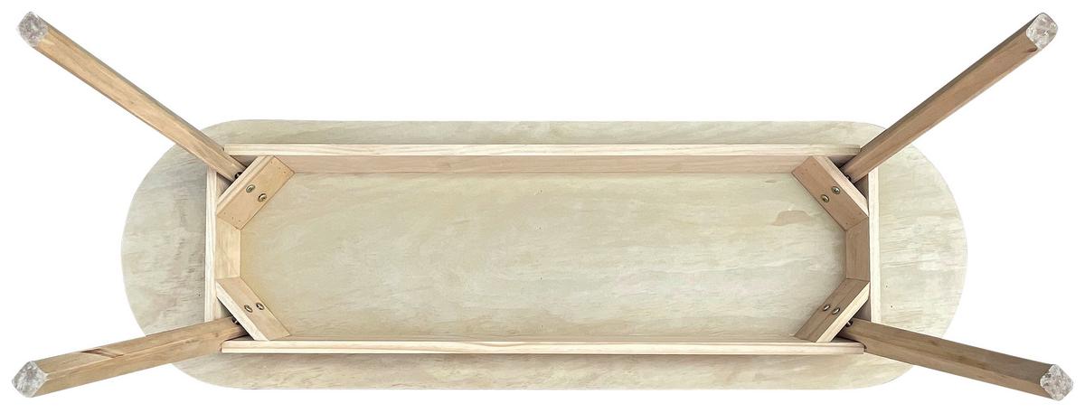 Komoda Skandy - prírodná farba, Modern, drevo/kompozitné drevo (120/80/35cm) - Premium Living